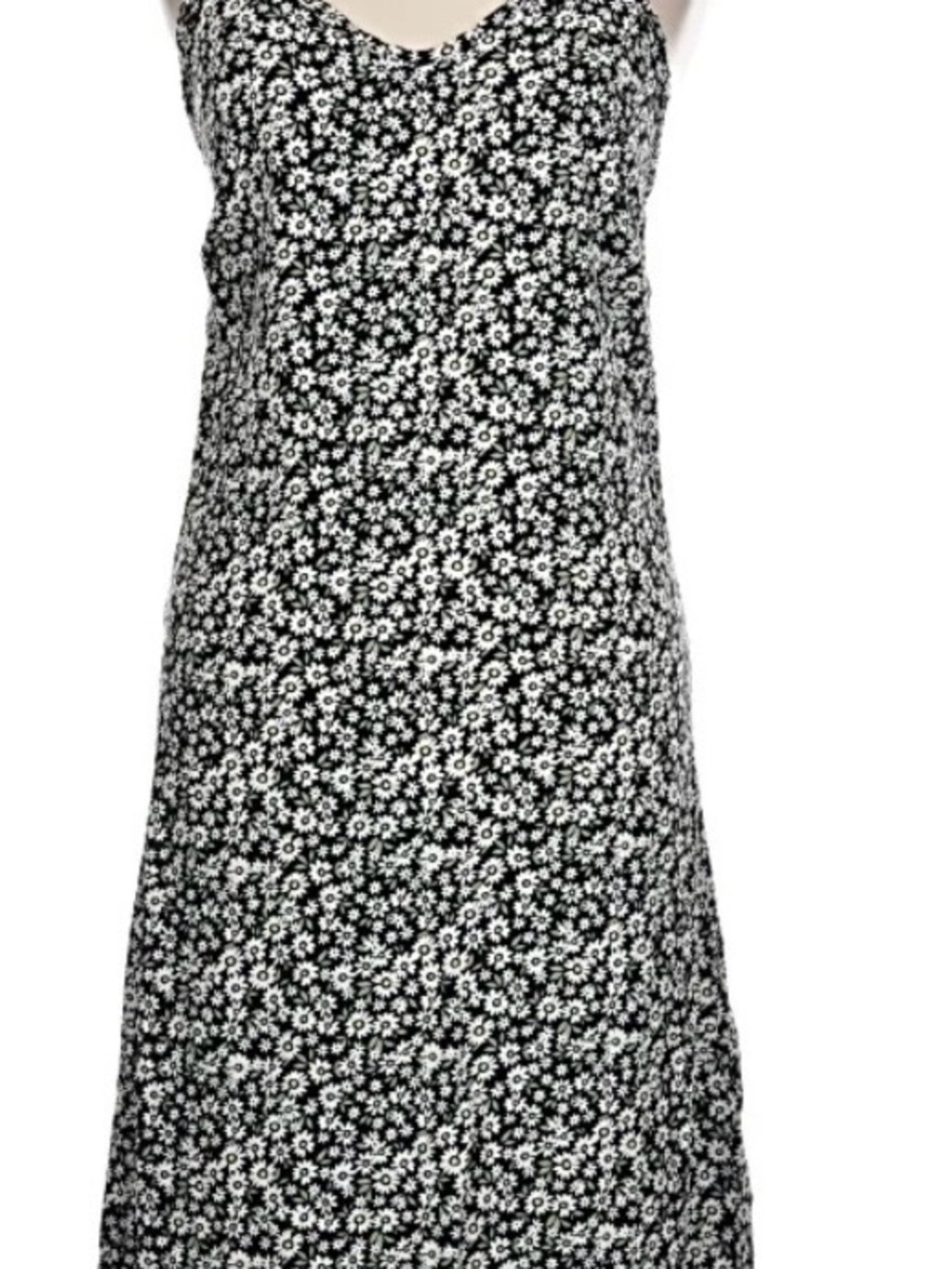 Wallflower Black & White Floral Slip Dress